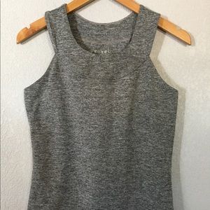 Gray Soybu Lotus Fit Athletic Tank Top Size Large